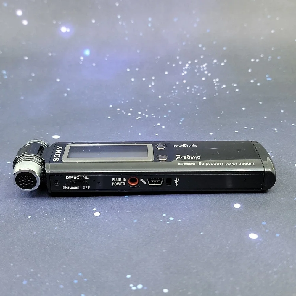 Sony ICD-SX750 Handheld Digital Voice Recorder - Tested & Working!